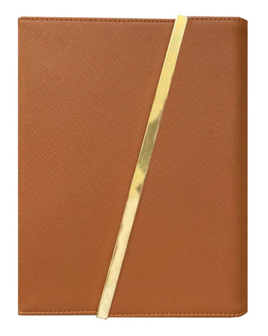 English Undated Yearly Planner | Gold