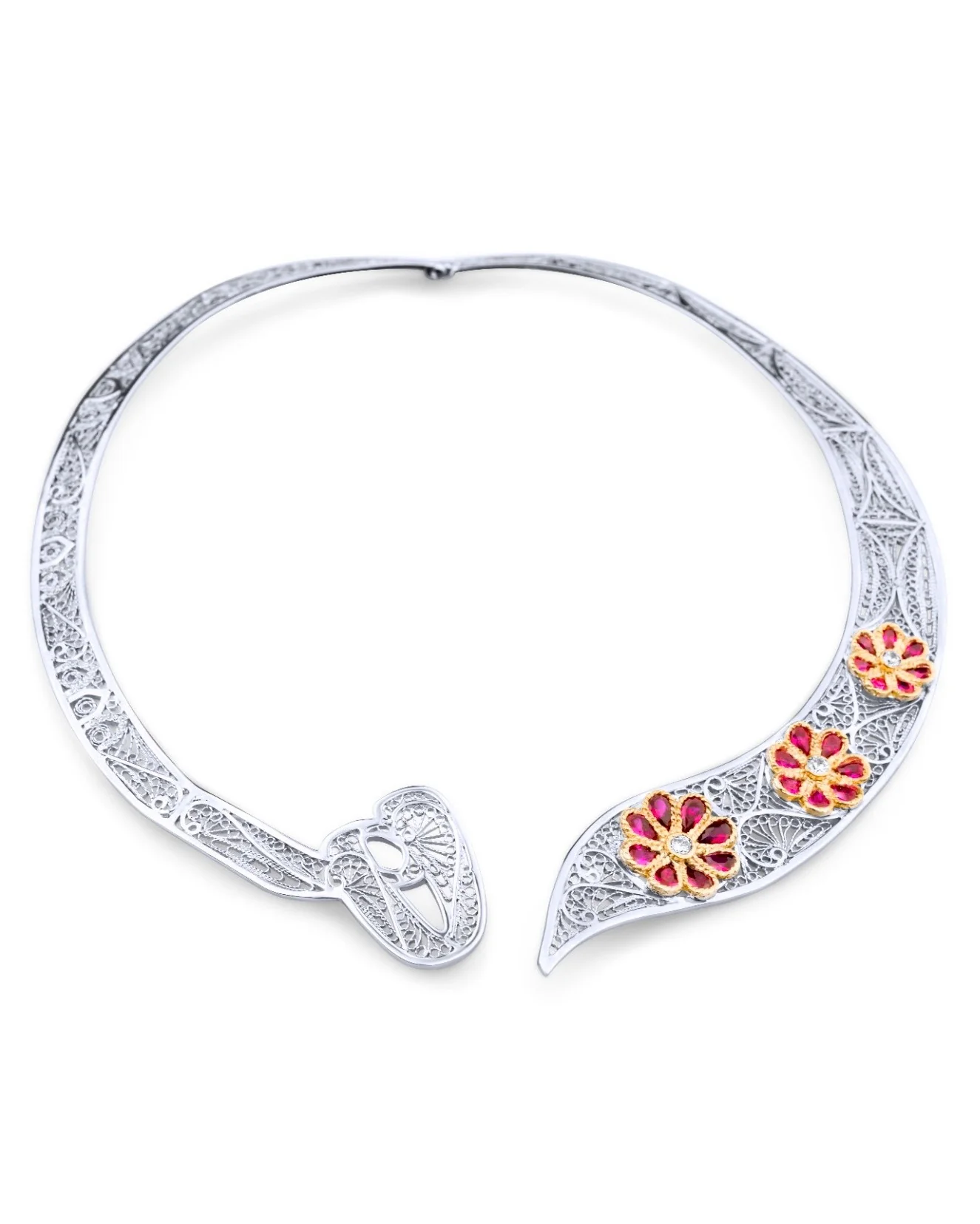 Filigree Spell it out Collier | هــ