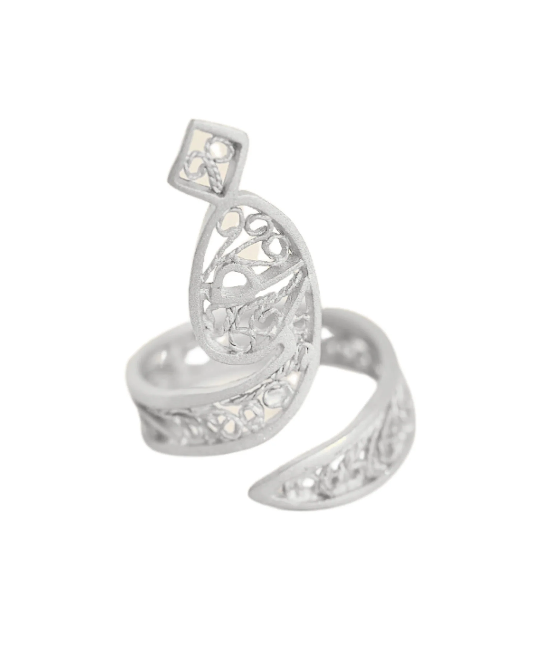 Filigree Spell it out Ring | ف
