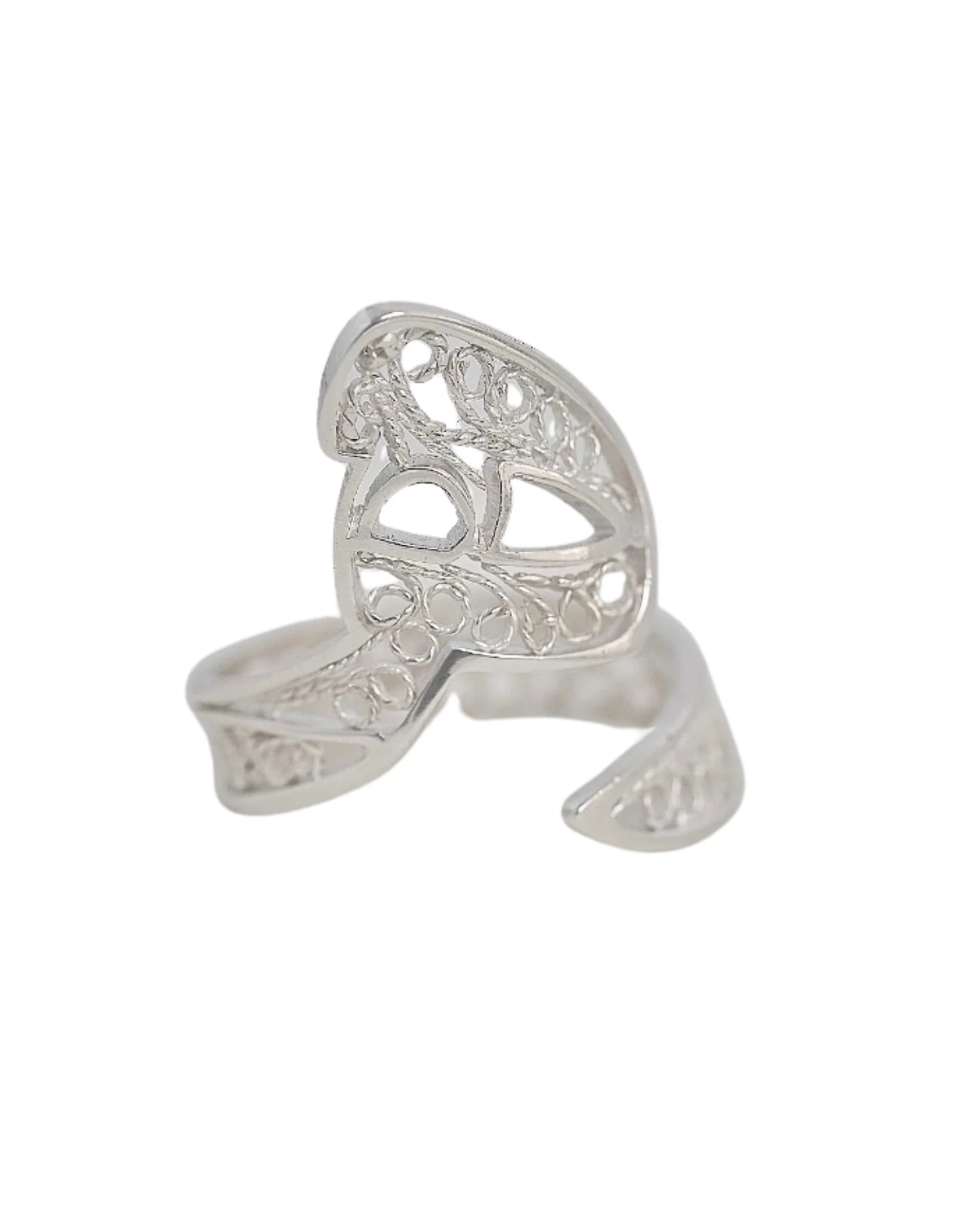Filigree Spell it out Ring | هــ