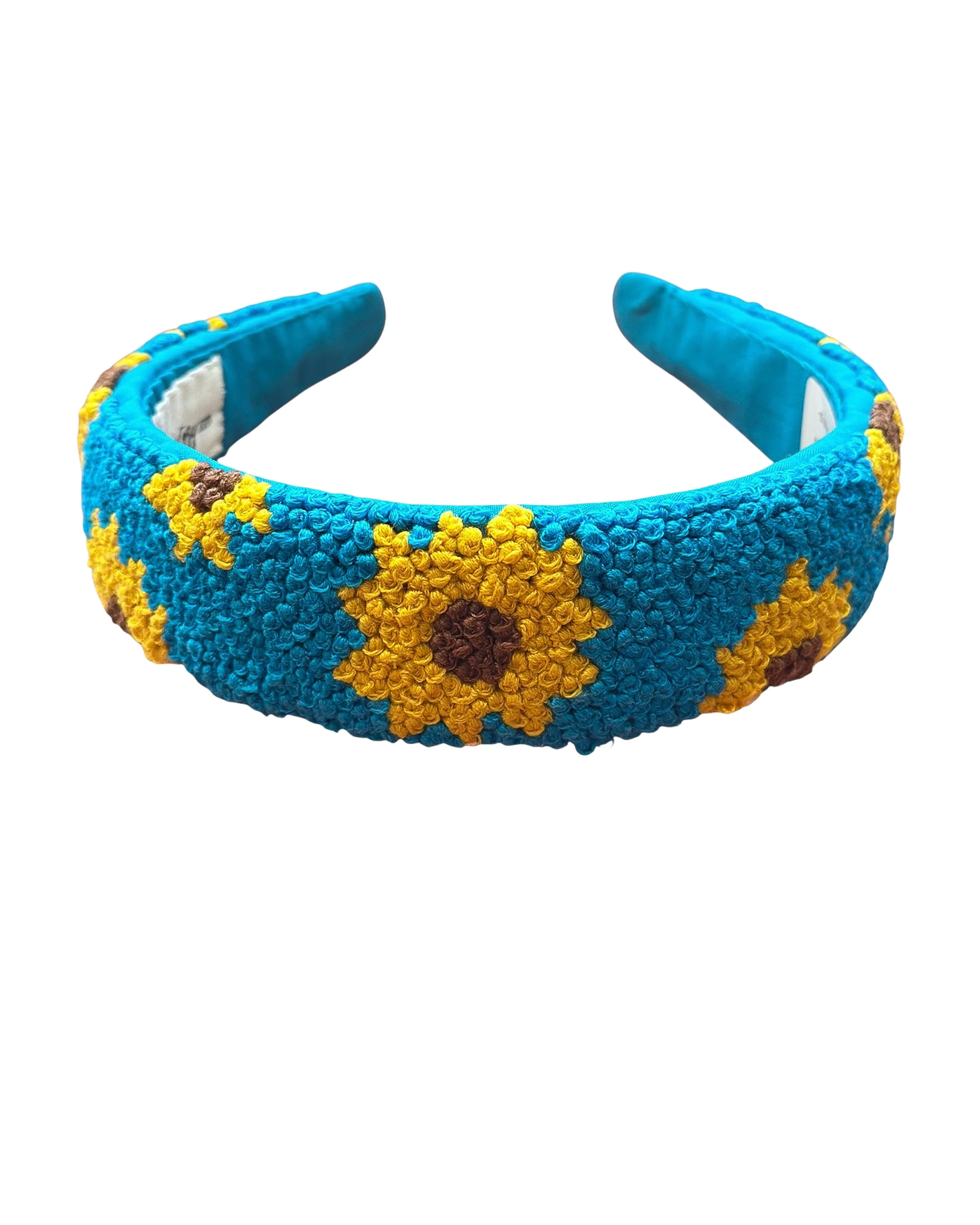 Floral Embroidered Headband - Image 2