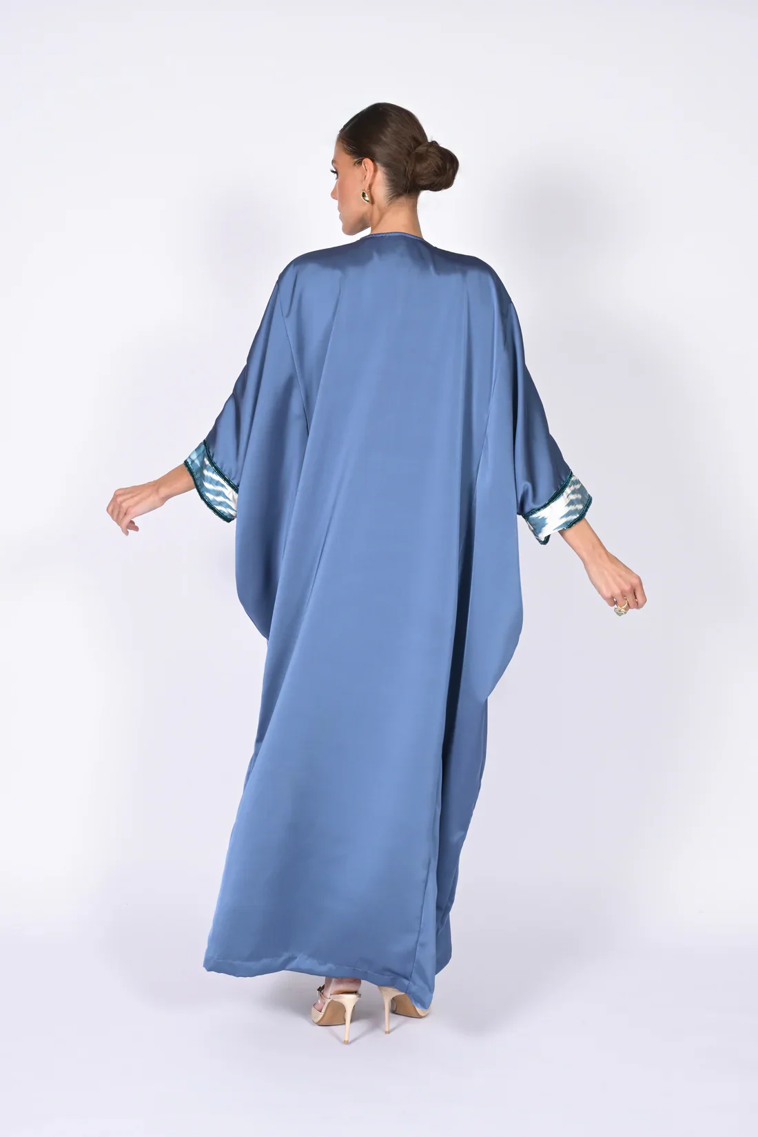 French Blue Alya Kaftan - Image 5