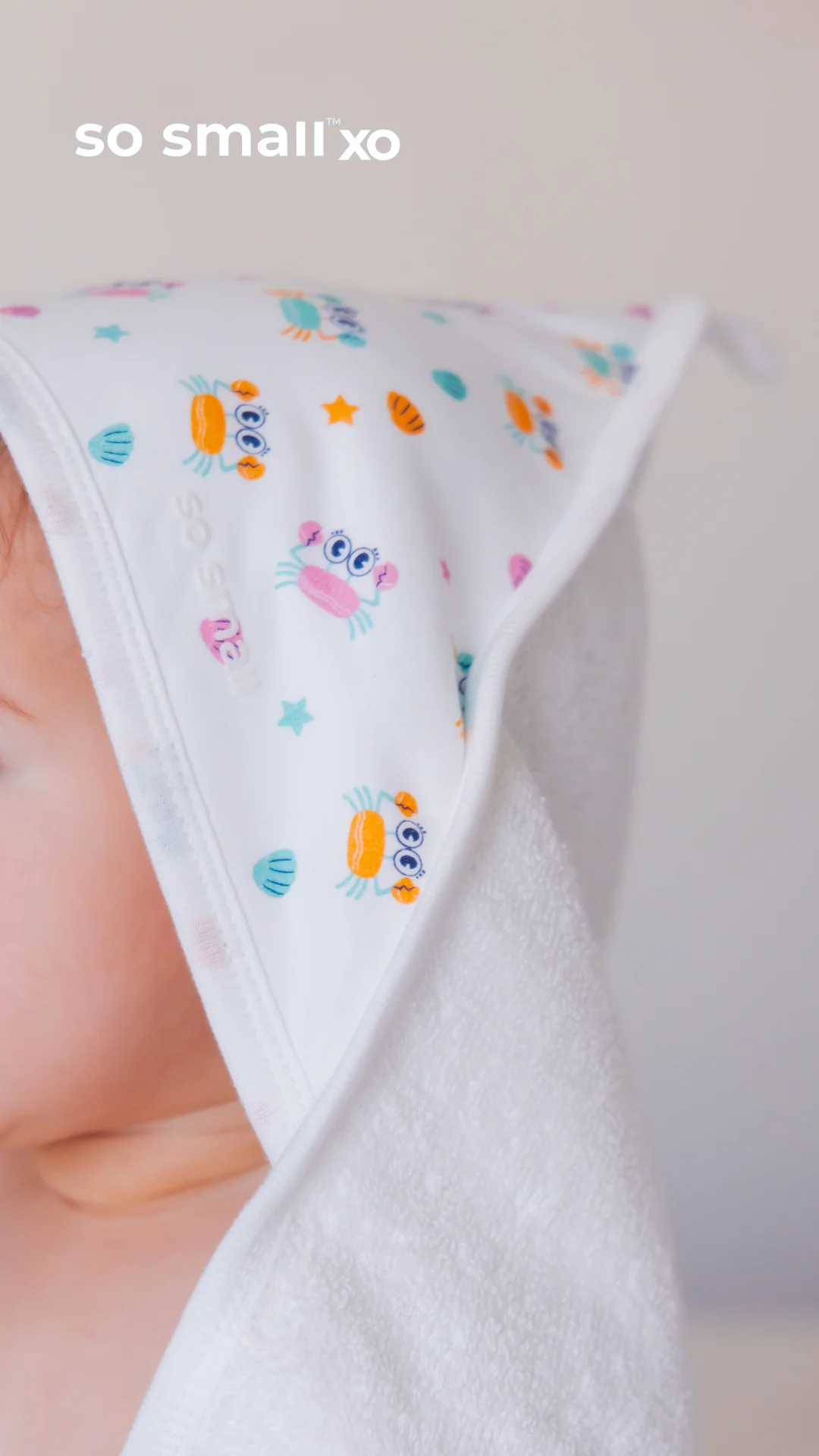 "Friends of the Sea" Hooded Bath Towel