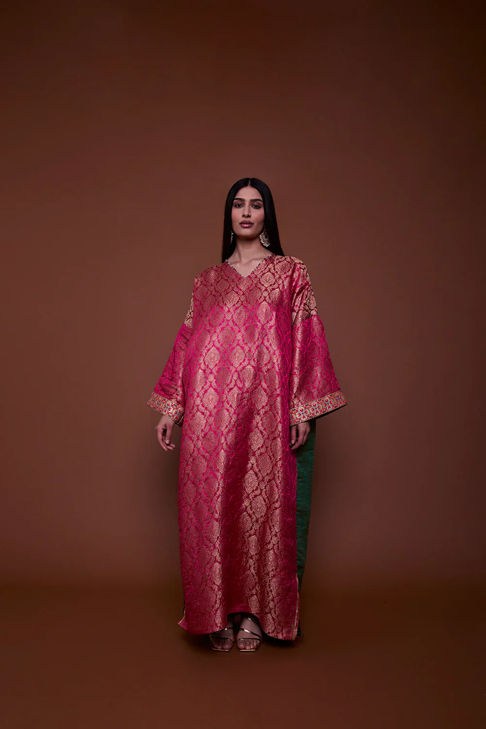 Fuchsia Jasmine Kaftan - Image 4