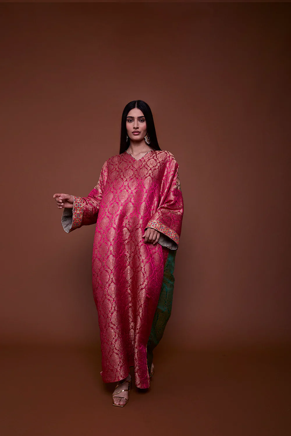 Fuchsia Jasmine Kaftan - Image 5