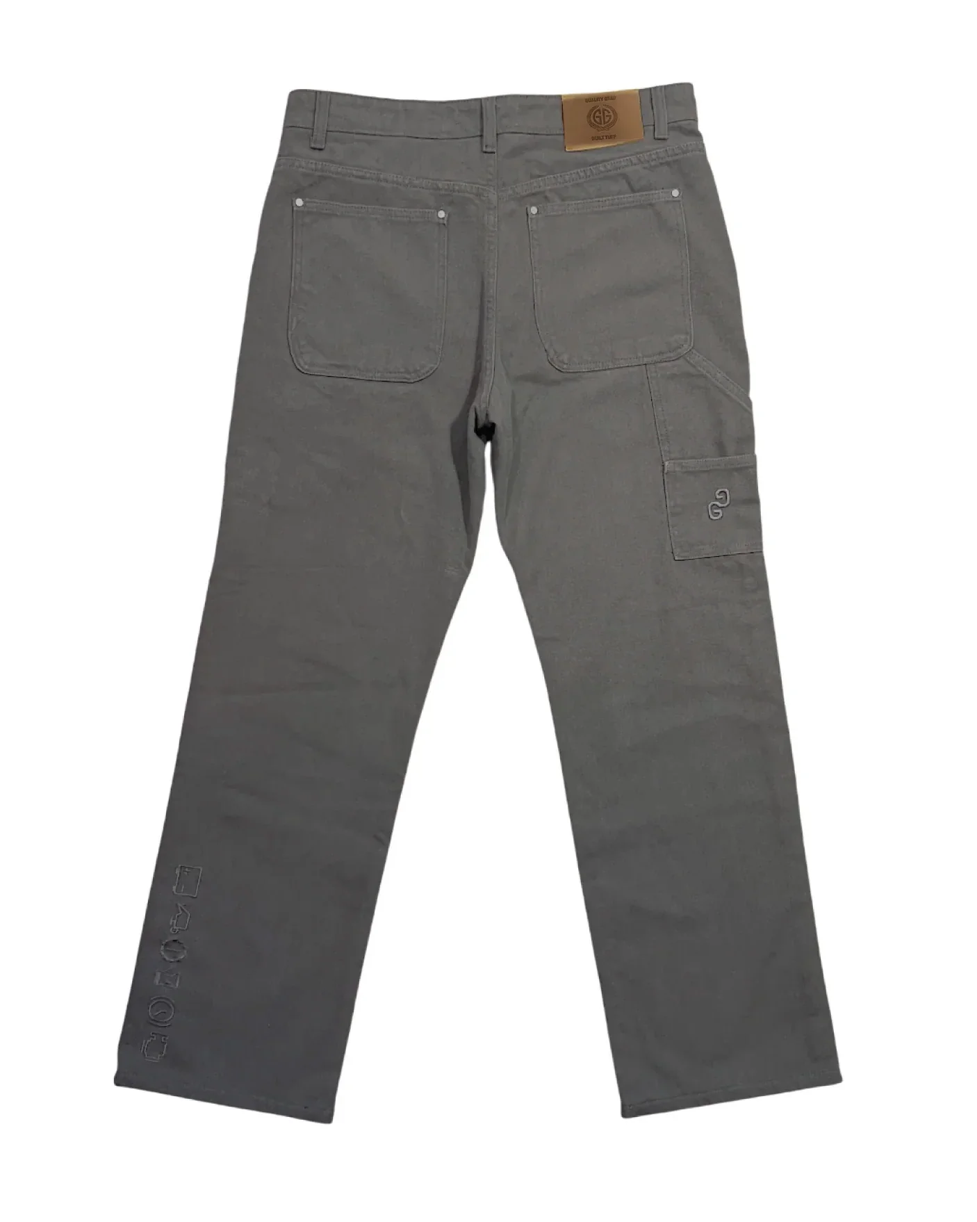 Garage AW24 Charcoal Single Knee Pants - Image 2