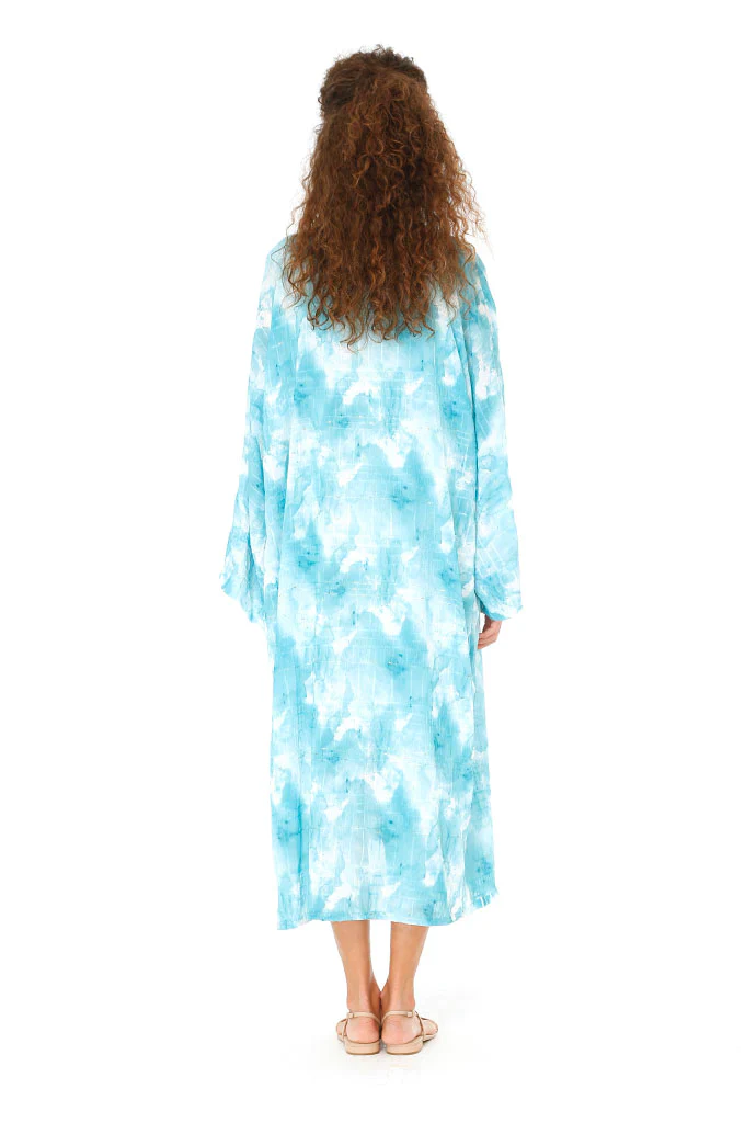 Gardenia Aqua Kimono Set - Image 2