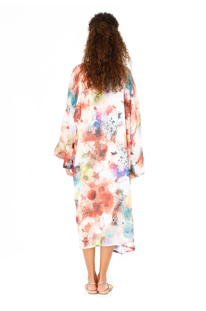 Gardenia Pink Two Piece Kimono - Image 2
