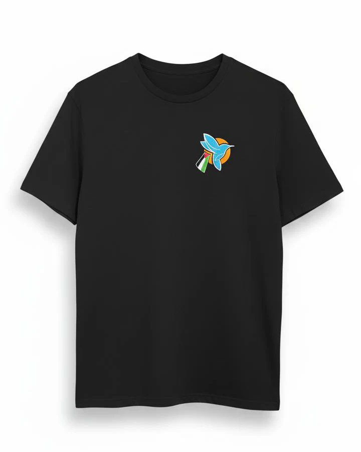 Gaza Sunbird Black T-Shirt