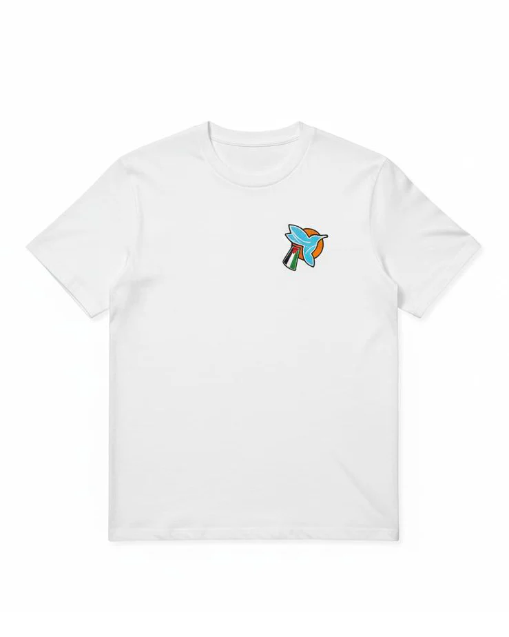 Gaza Sunbird White T-Shirt