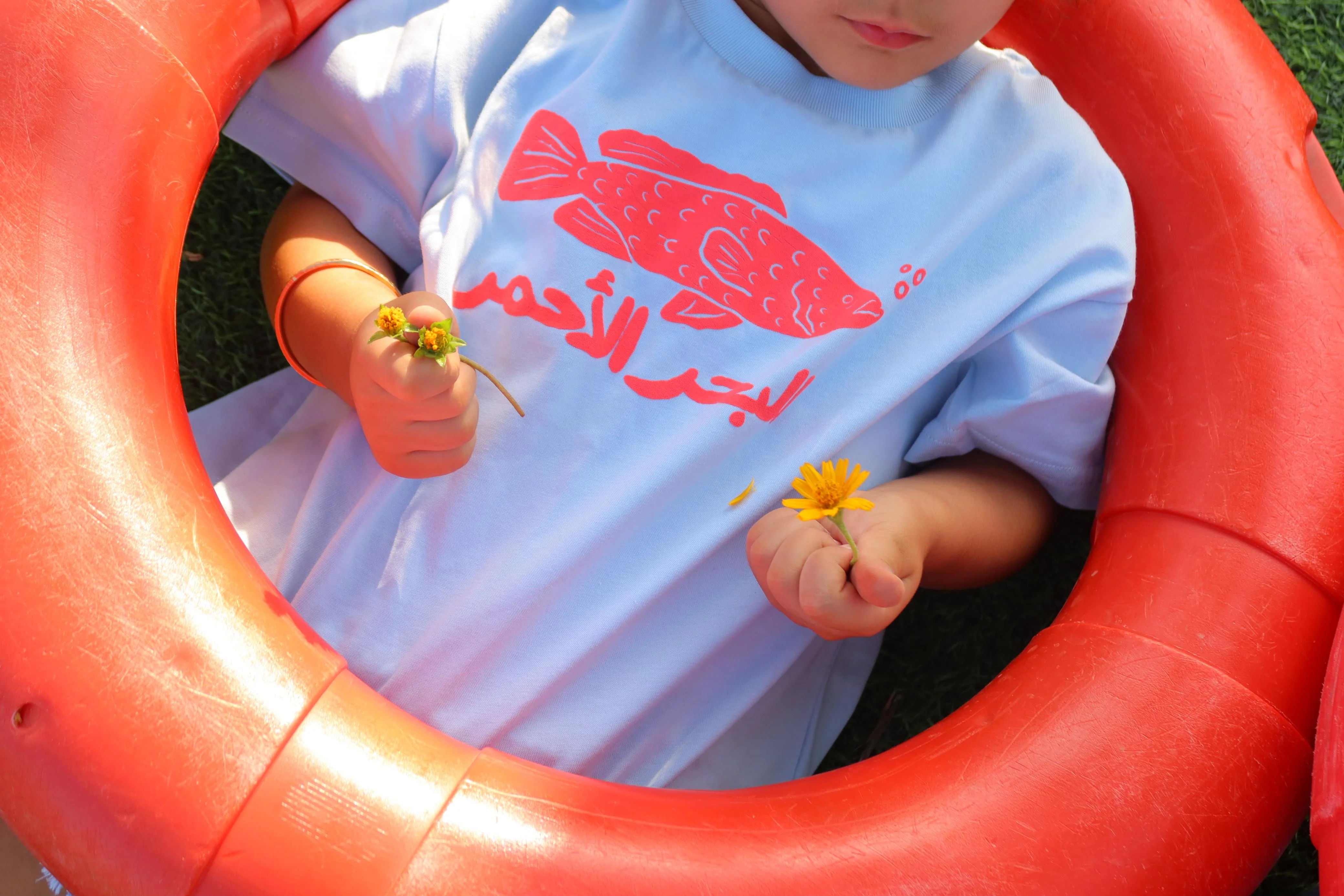 Girls’ and Boys’ Red Sea T-Shirt - Image 3
