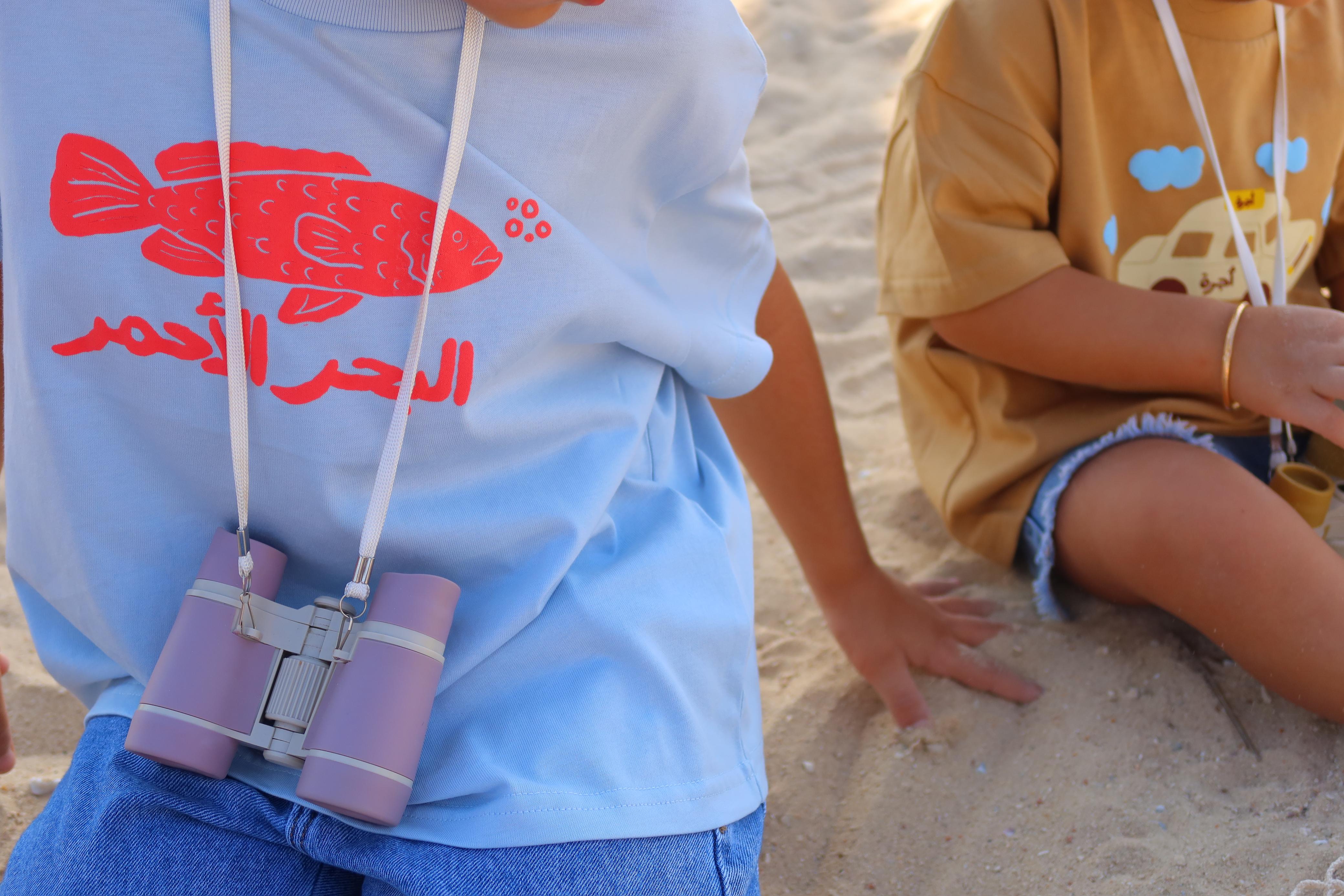 Girls’ and Boys’ Red Sea T-Shirt - Image 4