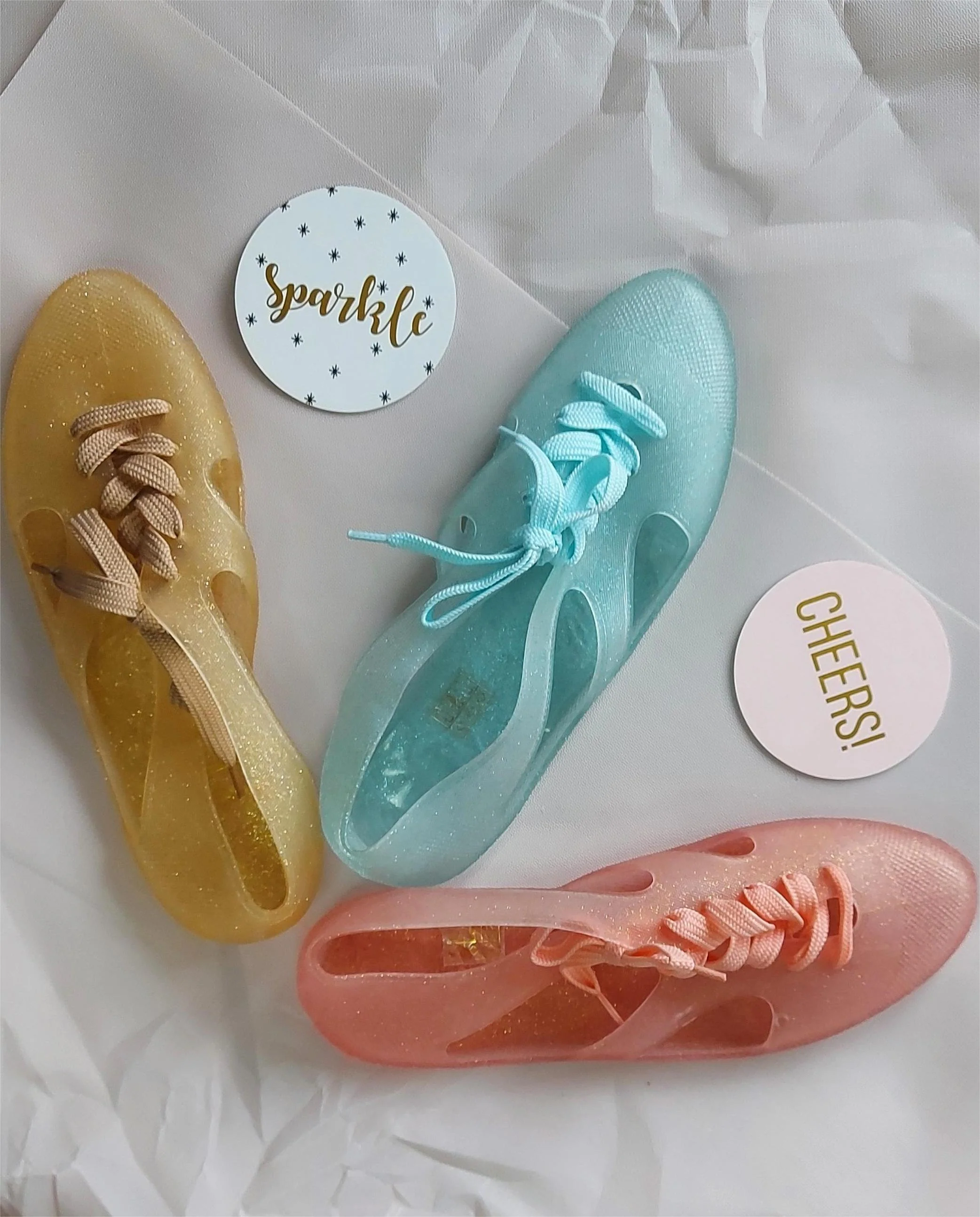 Glitter Gold F-Troupe Bathing Shoes - Image 5