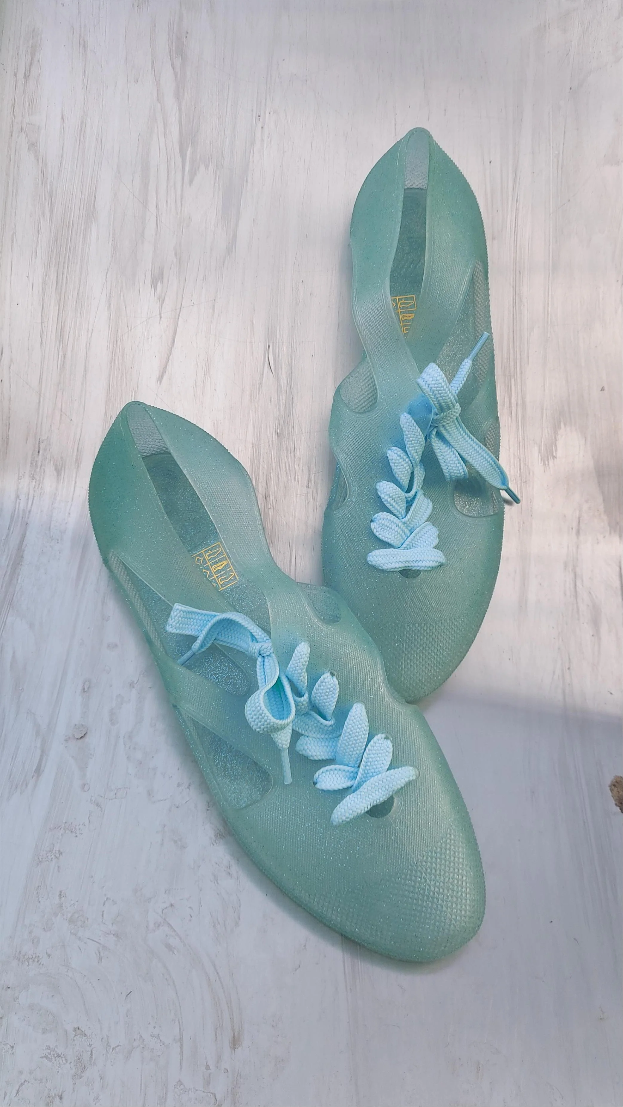 Glitter Mint F-Troupe Bathing Shoes - Image 5