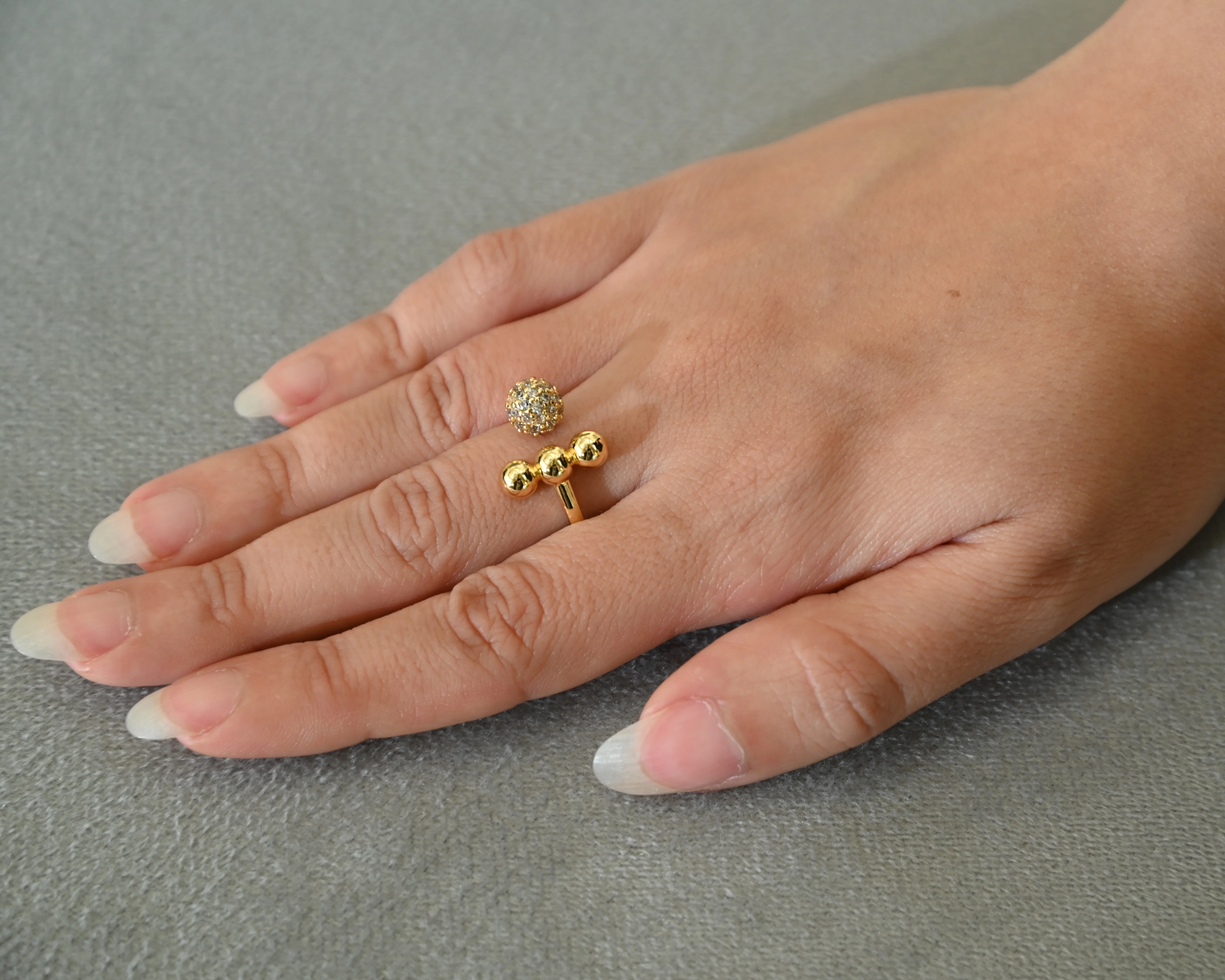 Gold Balls Ring
