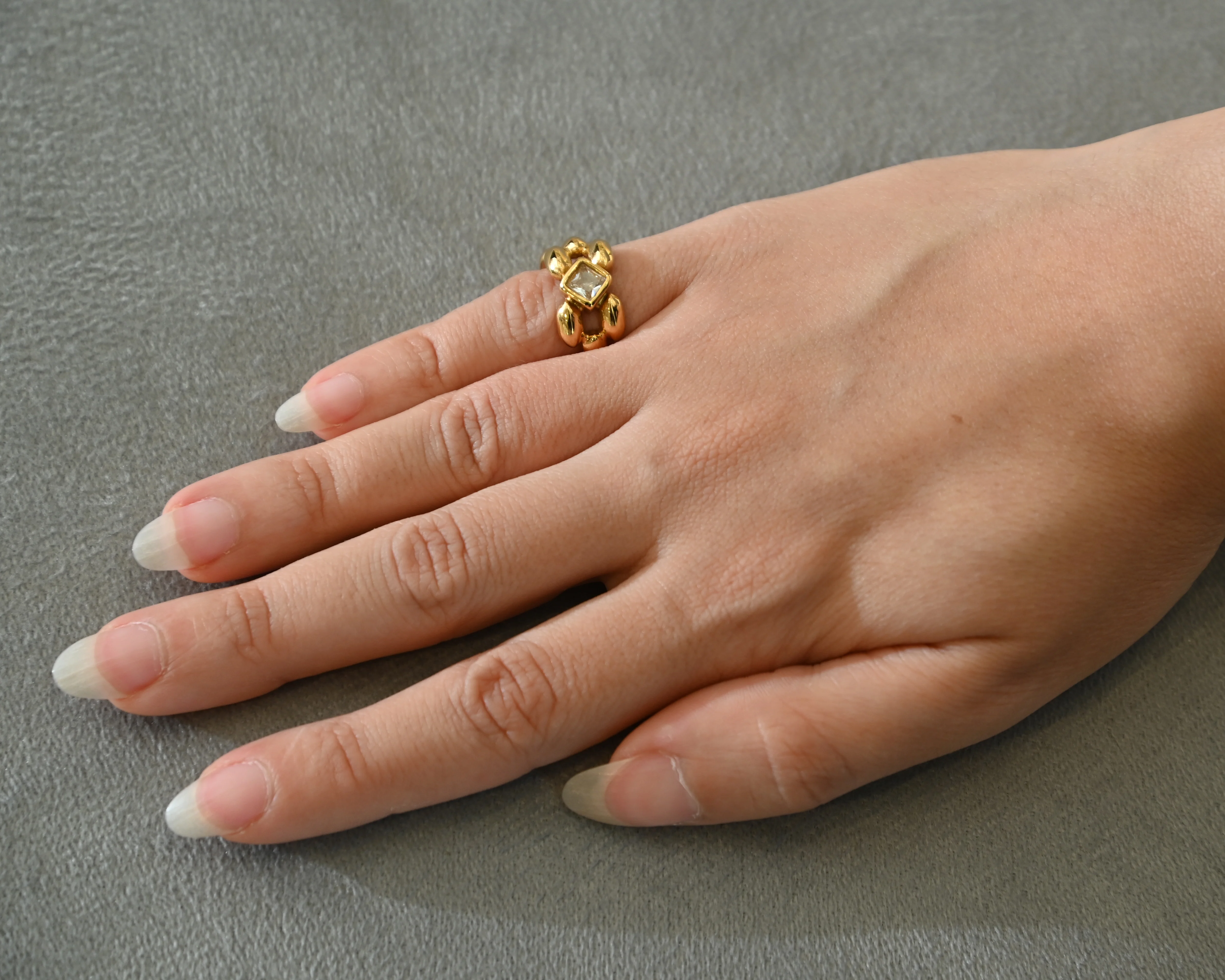 Gold Cart Ring