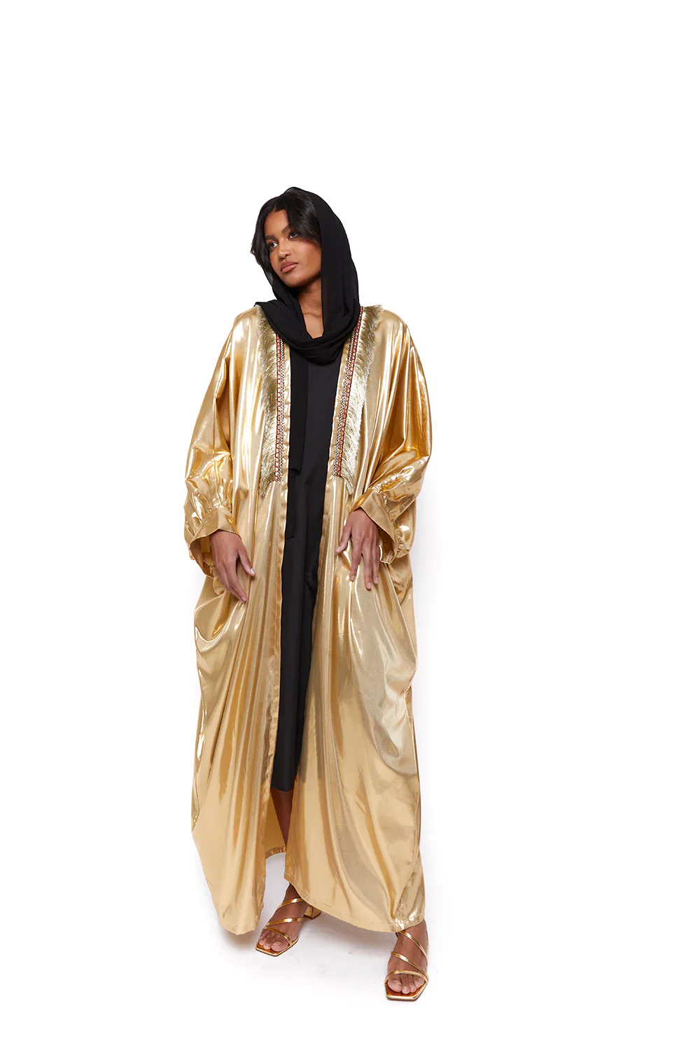 Gold Cleopatra Abaya - Image 6