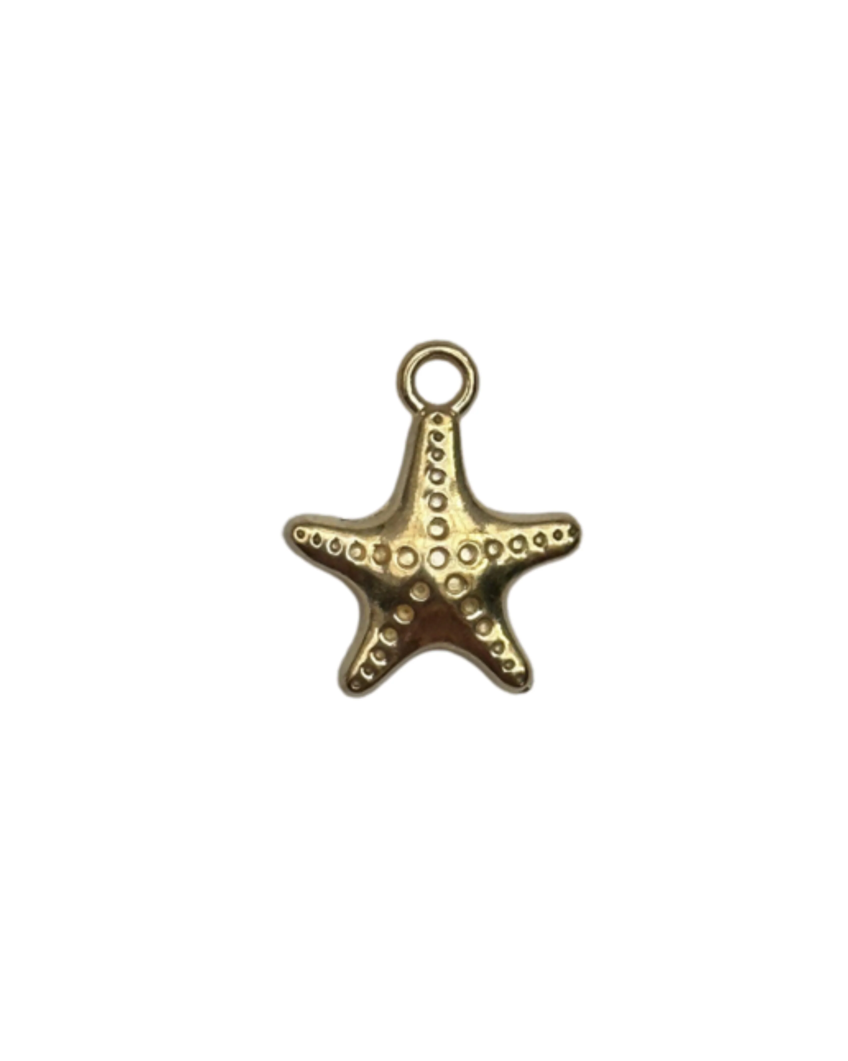 Gold Little Starfish Charm