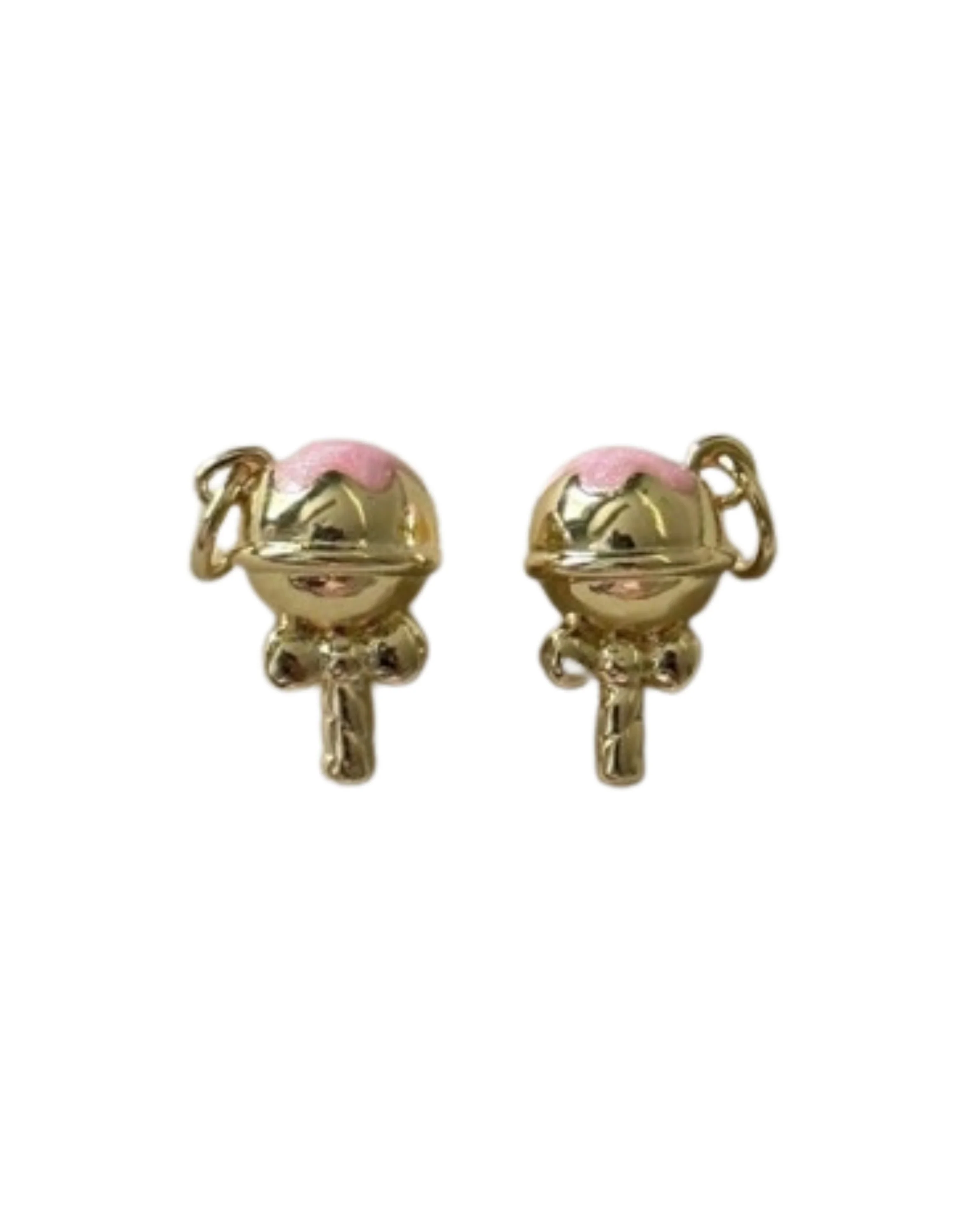 Gold Lollipop Charm