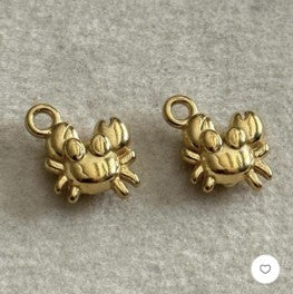 Gold Mr. Crab Charm - Image 2