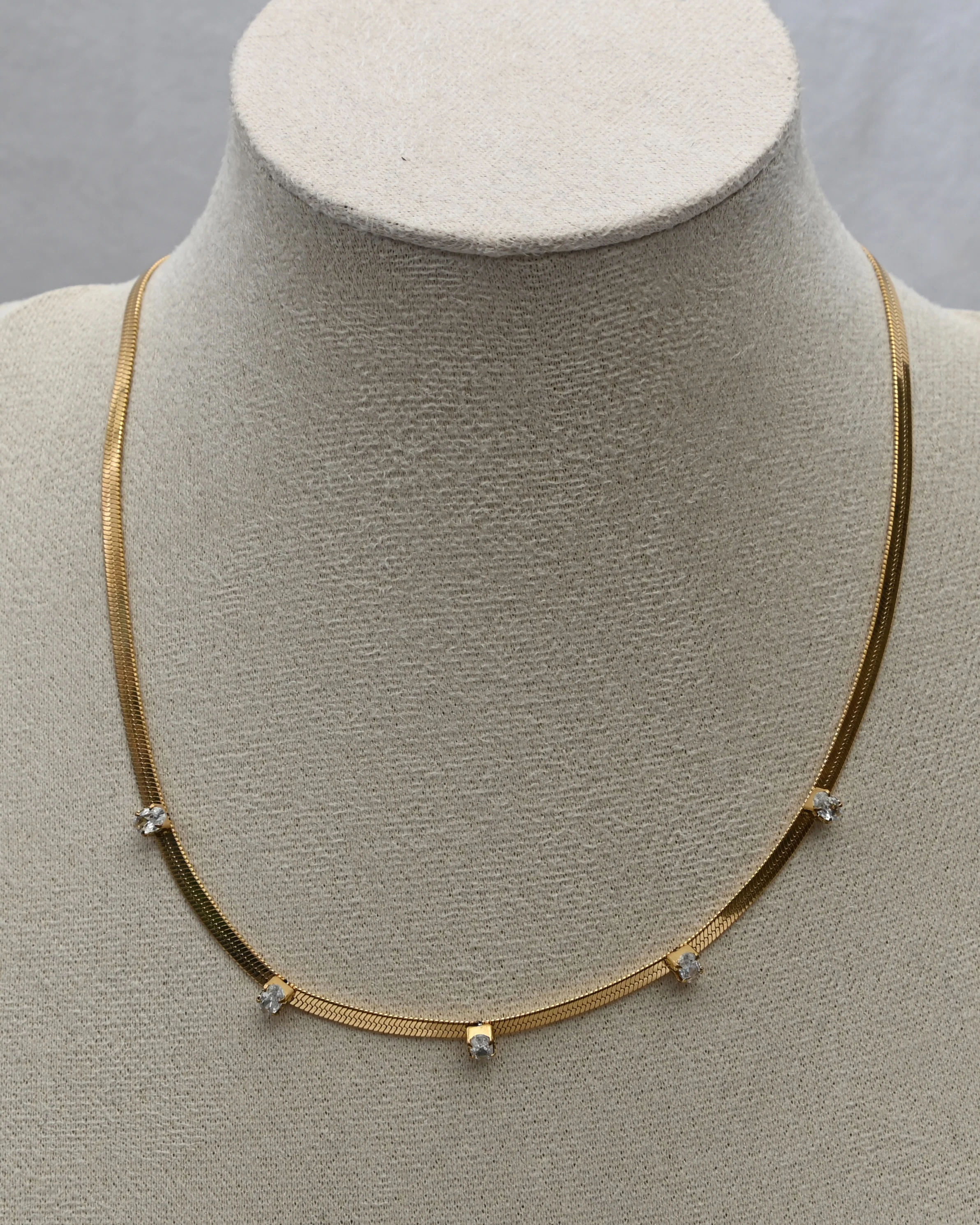 Gold Short Necklace