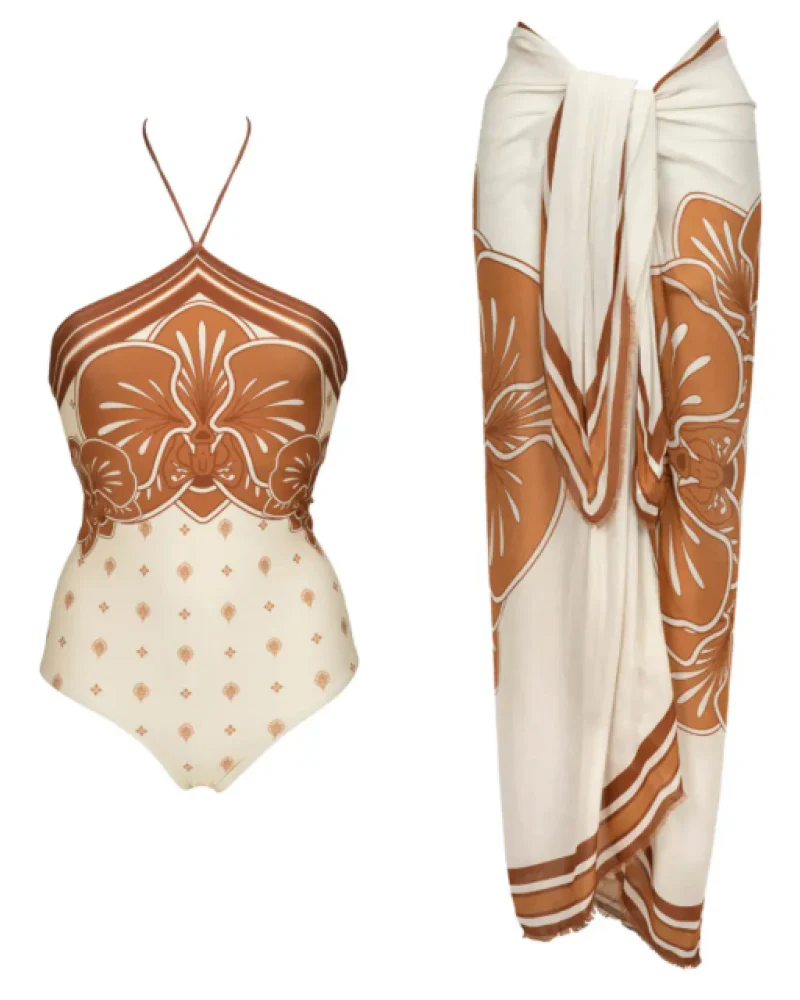 Golden Oasis Swimsuit Set - Image 3