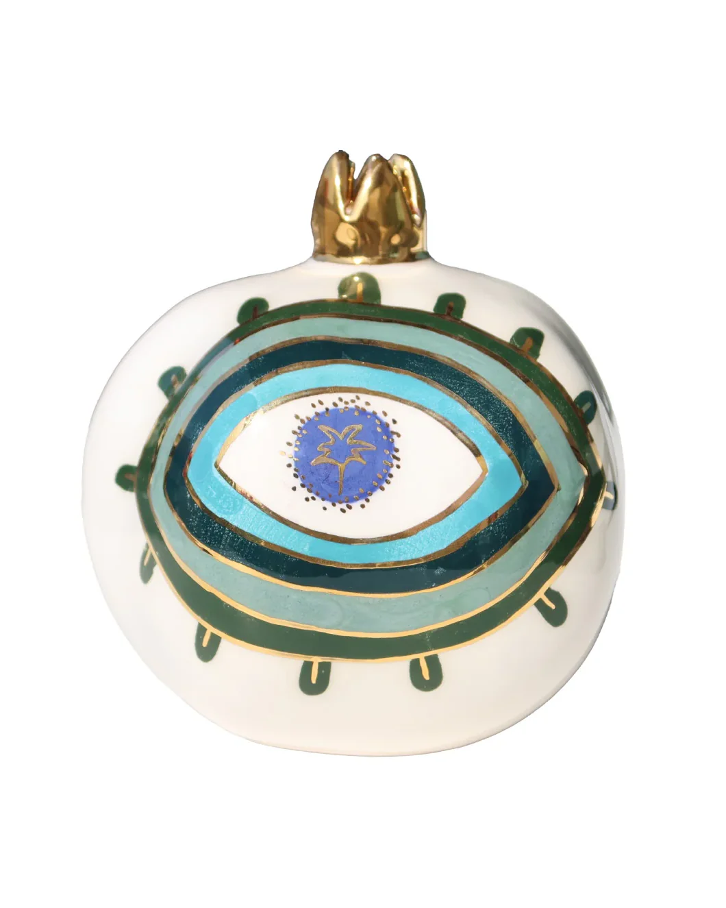 Green Eye Palm Pomegranate