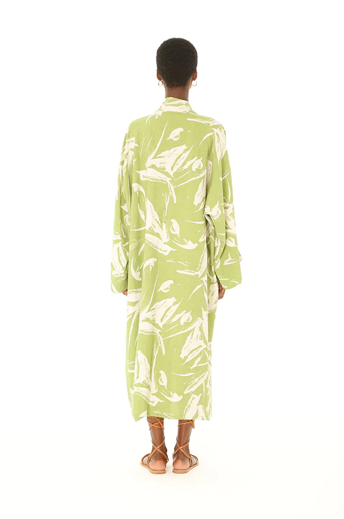 Green Linden Kimono - Image 2