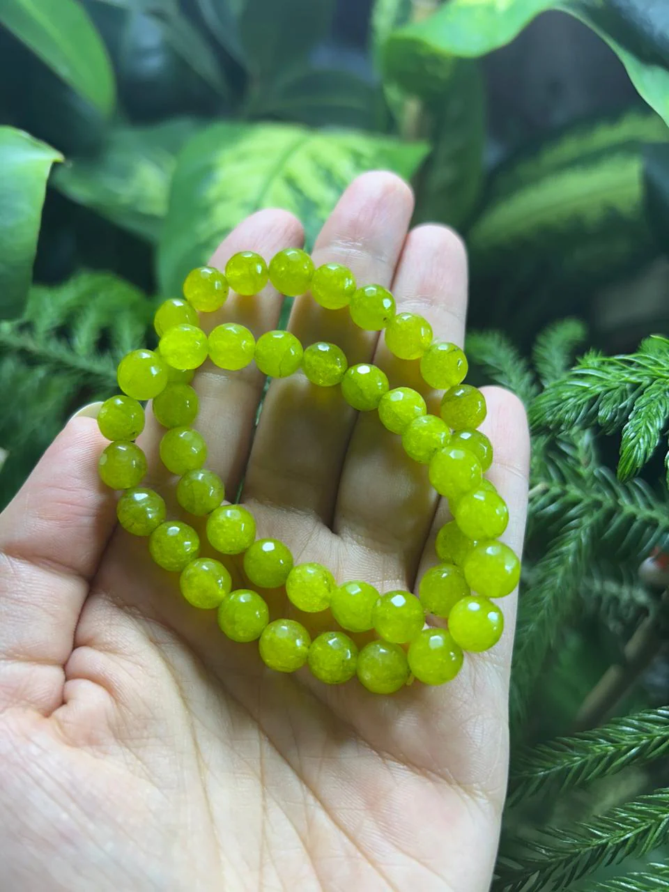 Green Peridot Bracelet