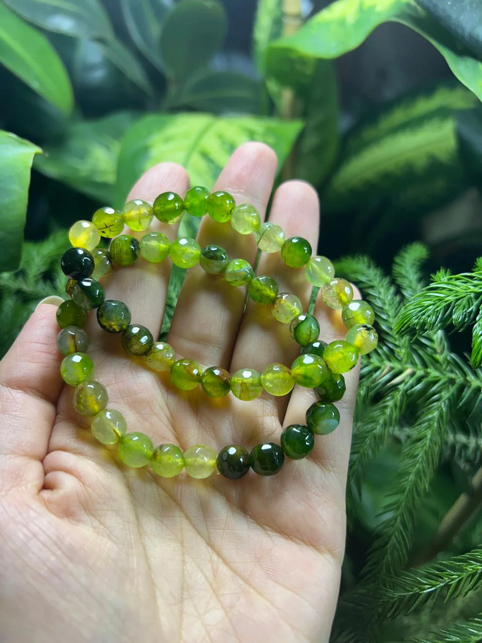Green Peridot Bracelet