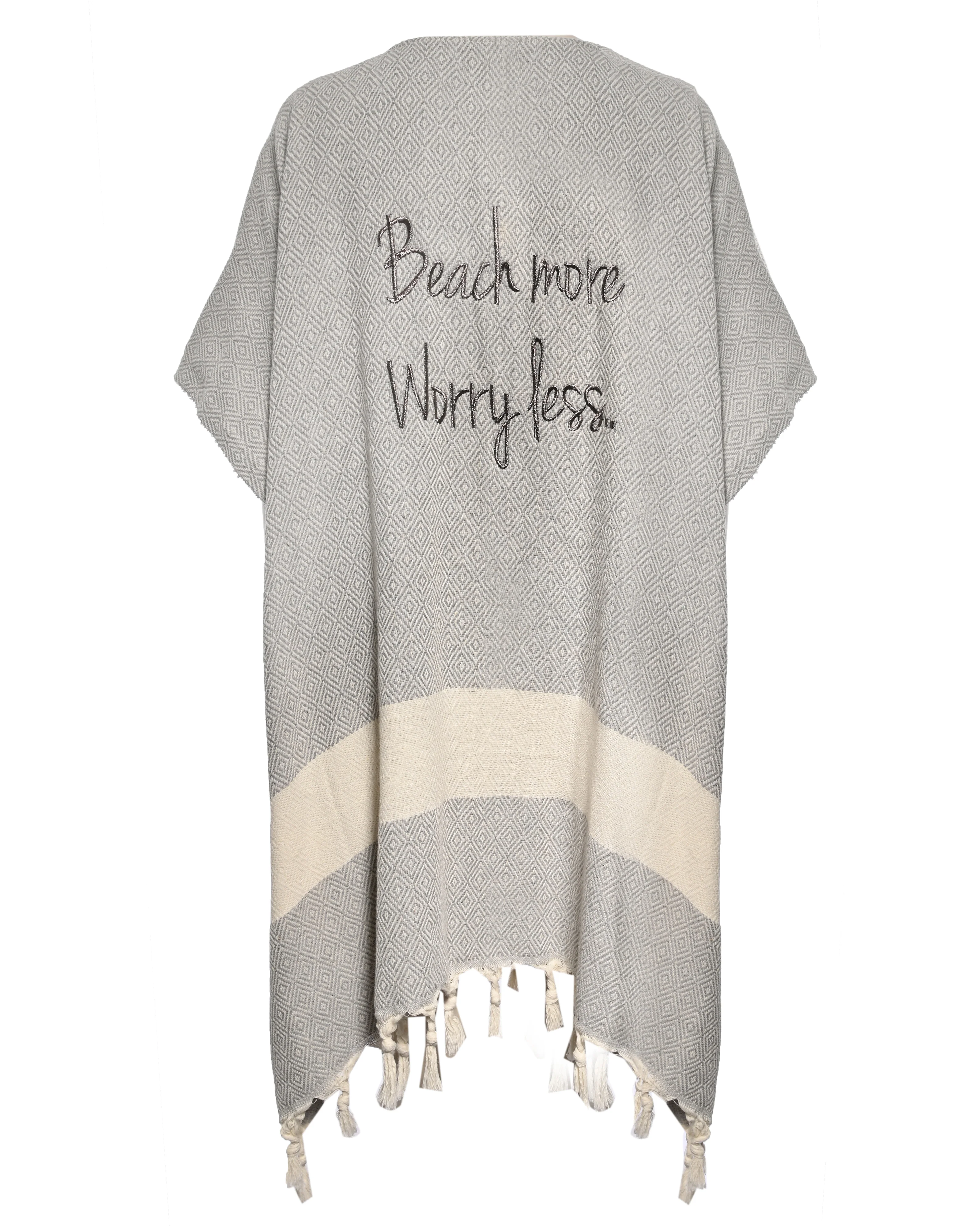 Grey Beach Coverup - Image 3