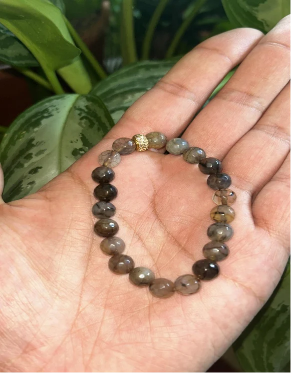 Grey Tourmaline Bracelet