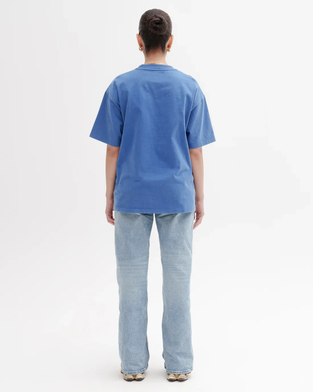 Grounding Feelings T-shirt in Blue - Image 5