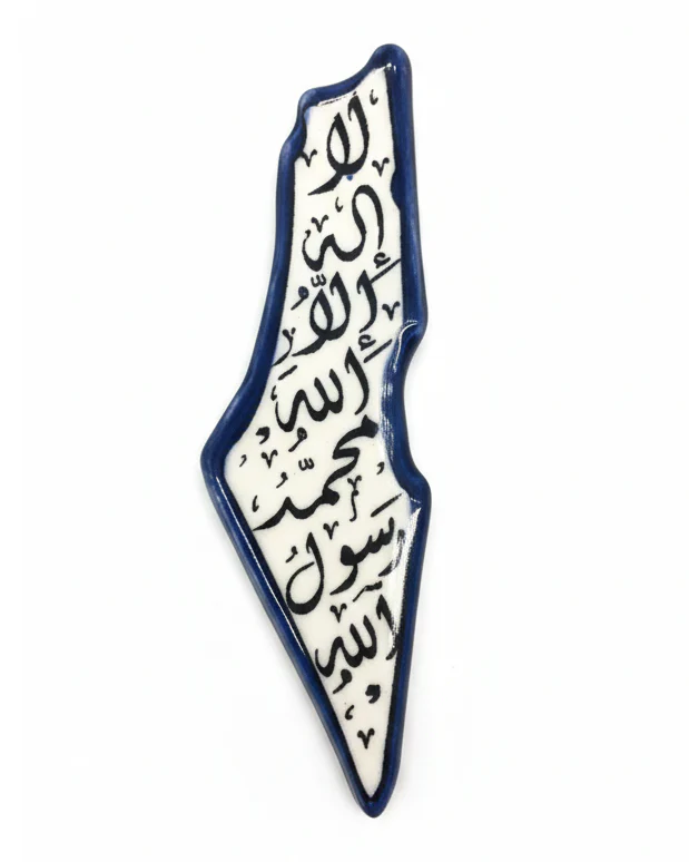 Hand-Painted Ceramic Magnet