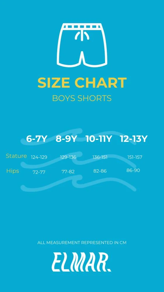 Hareed Fish Pattern Boys' Swim Shorts - Image 4