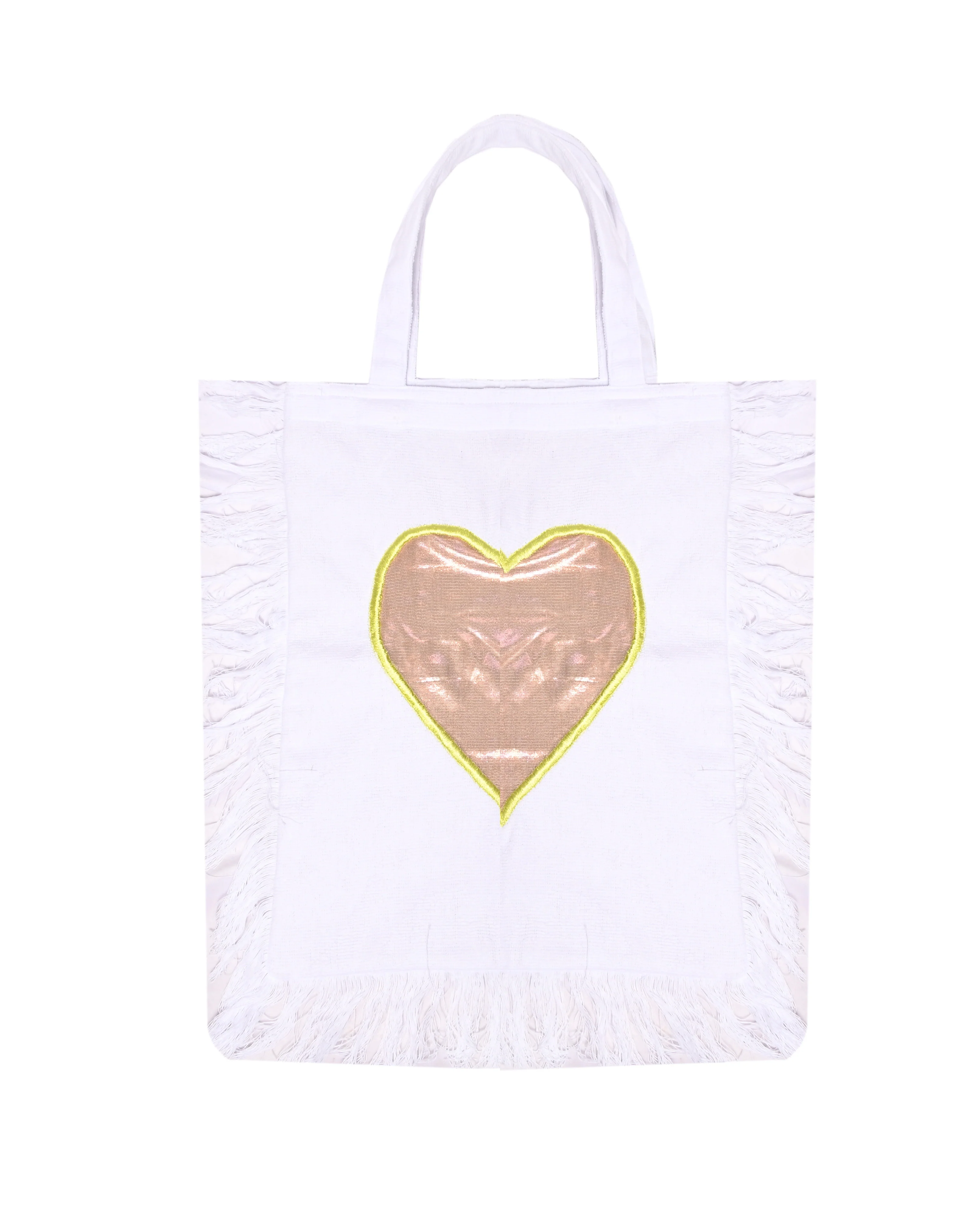 Hearts Towel Tote Bag
