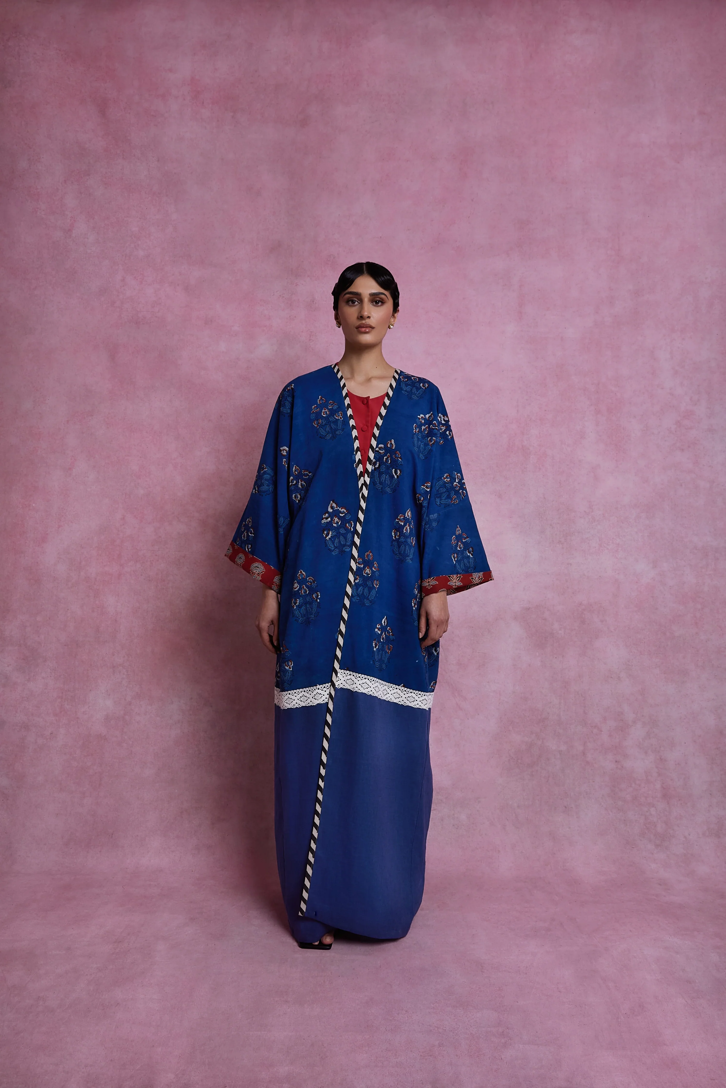 Indigo Blue Hakeem Abaya