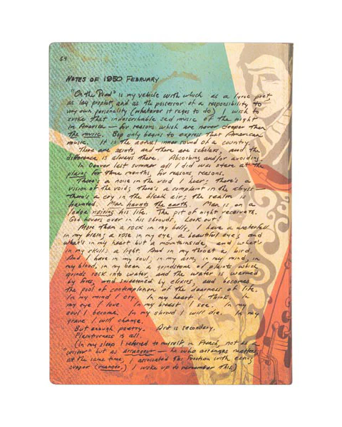 Jack Kerouac On the Road Notebook - Image 2