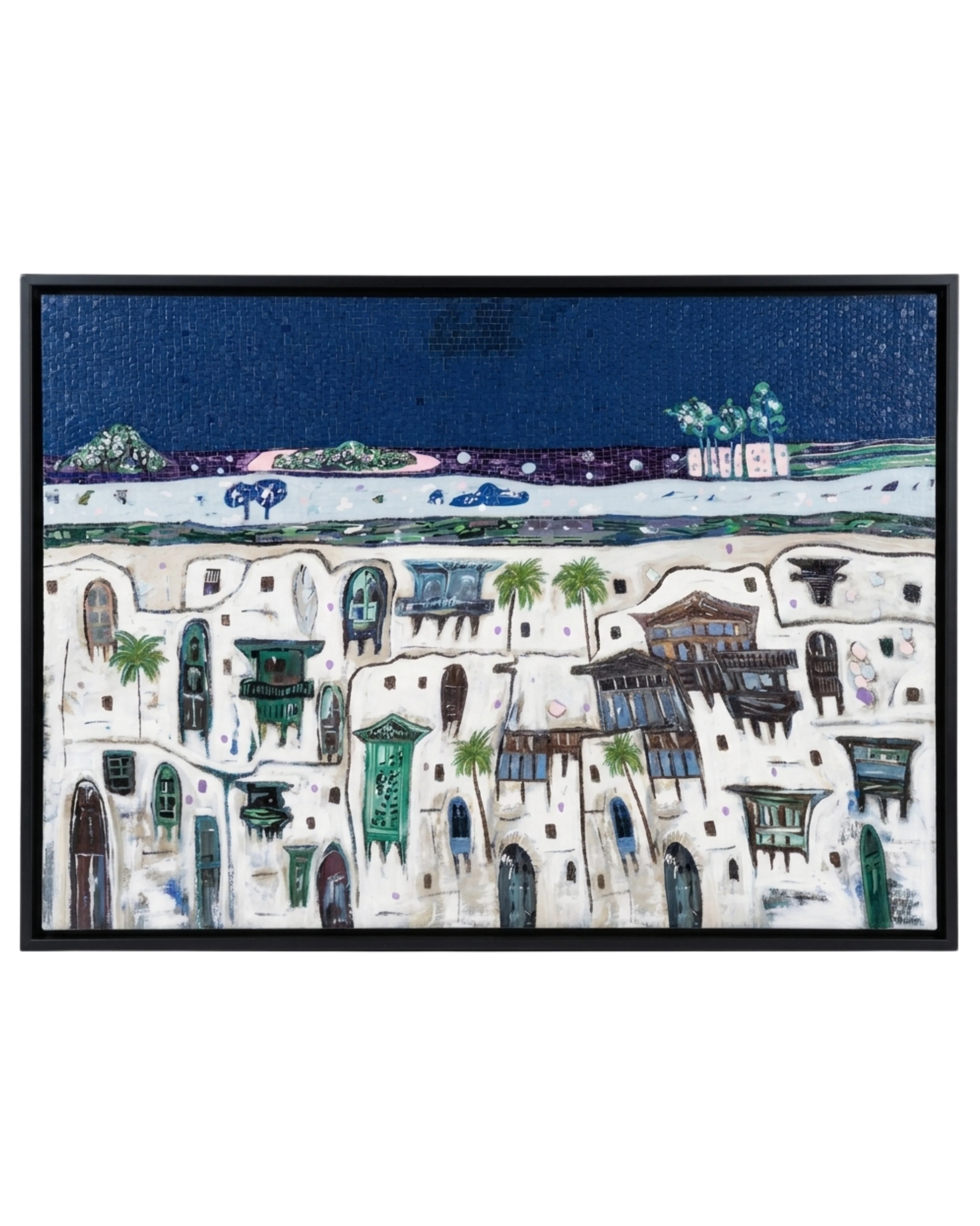 "Jeddah Rawasheen" Framed Artwork