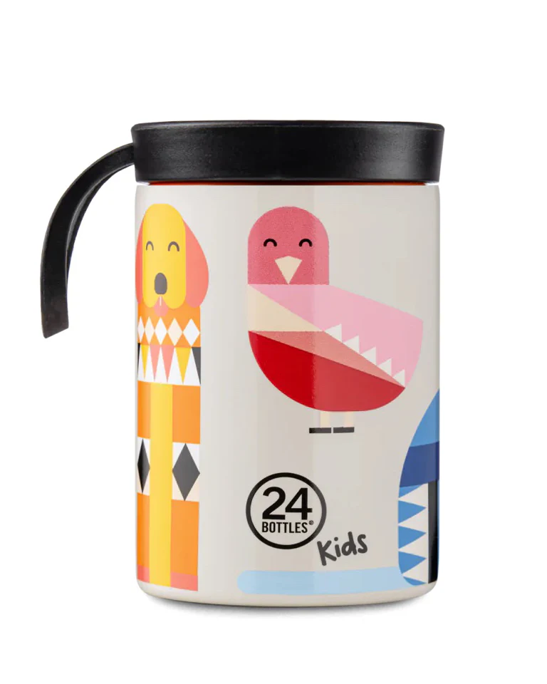 Kids' Best Friends Stainless Steel Snack Pot - 350 ml