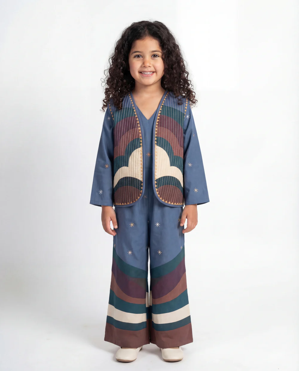 Lail Vest/Jumpsuit Set