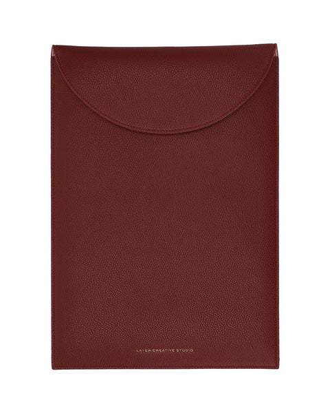 Laptop Sleeve | Burgundy | Pink