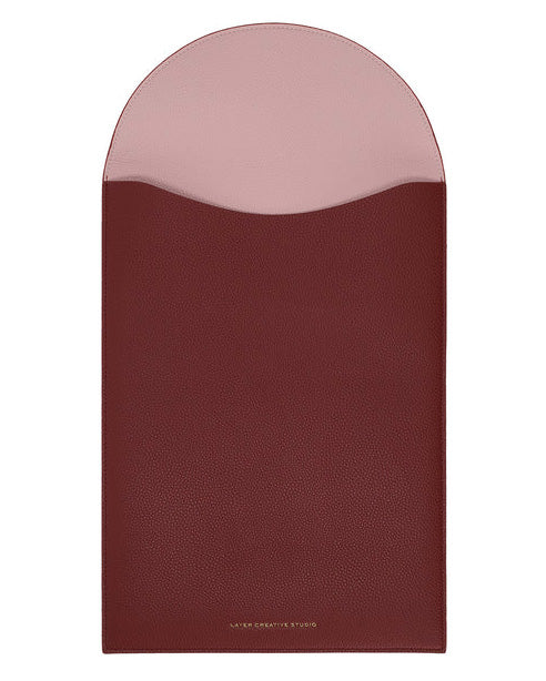Laptop Sleeve | Burgundy | Pink - Image 2