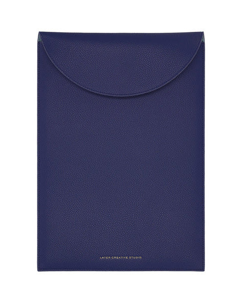 Laptop Sleeve | Navy | Sky Blue