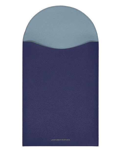Laptop Sleeve | Navy | Sky Blue - Image 2