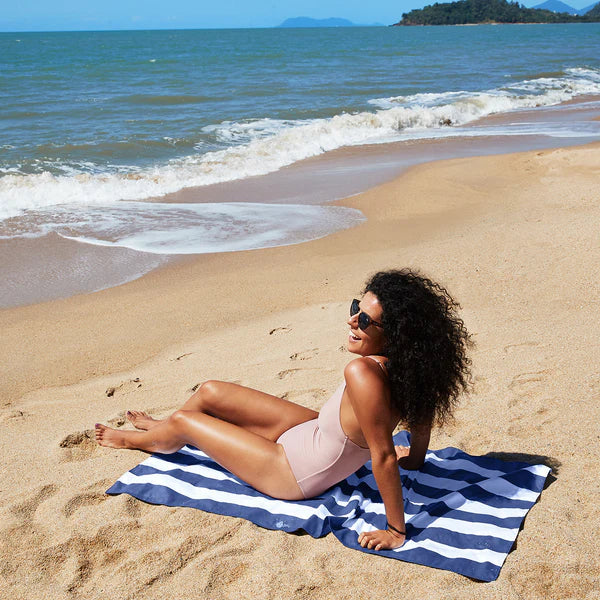 Large Quick Dry Towel - Whitsunday Blue - Image 3