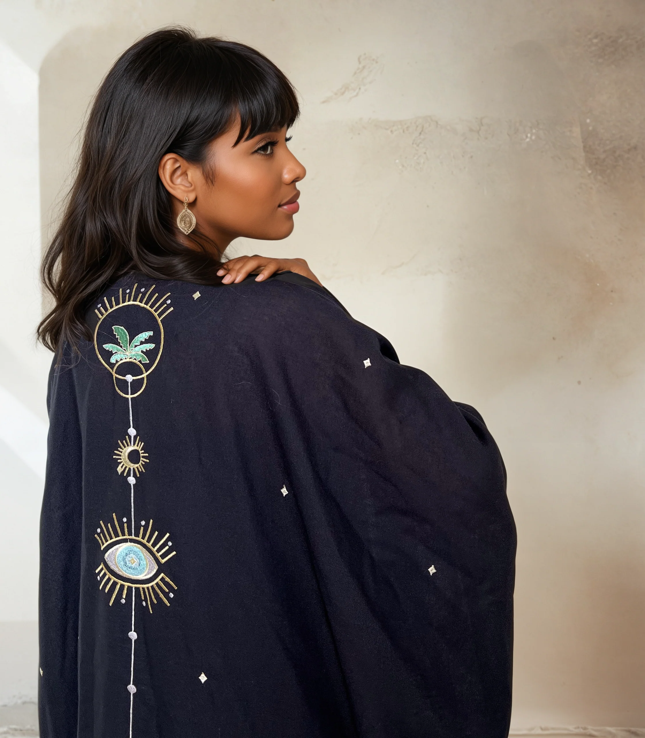 "Gypsy Heart" Abaya | Black - Image 5