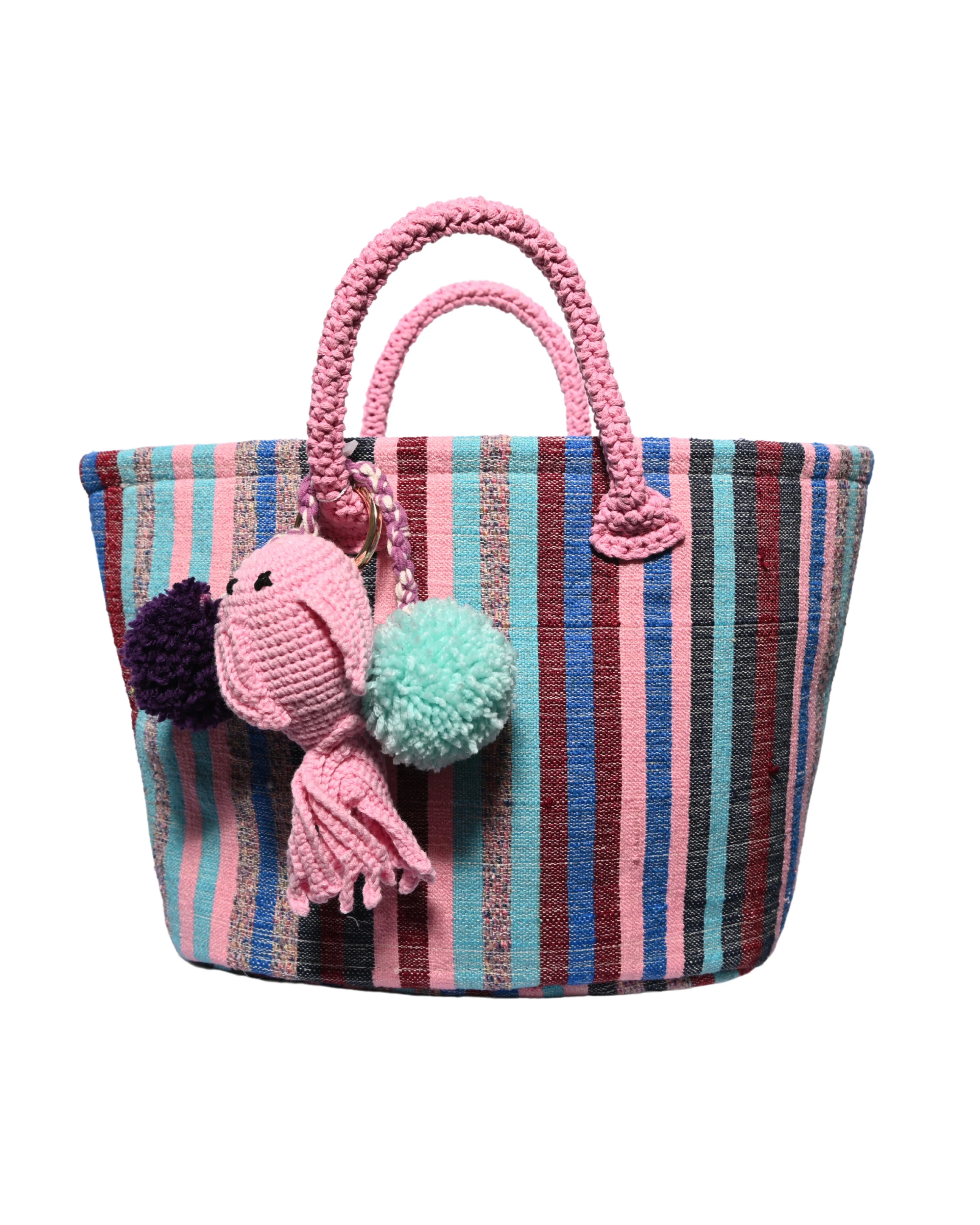 Layla Small Tote Basket Bag