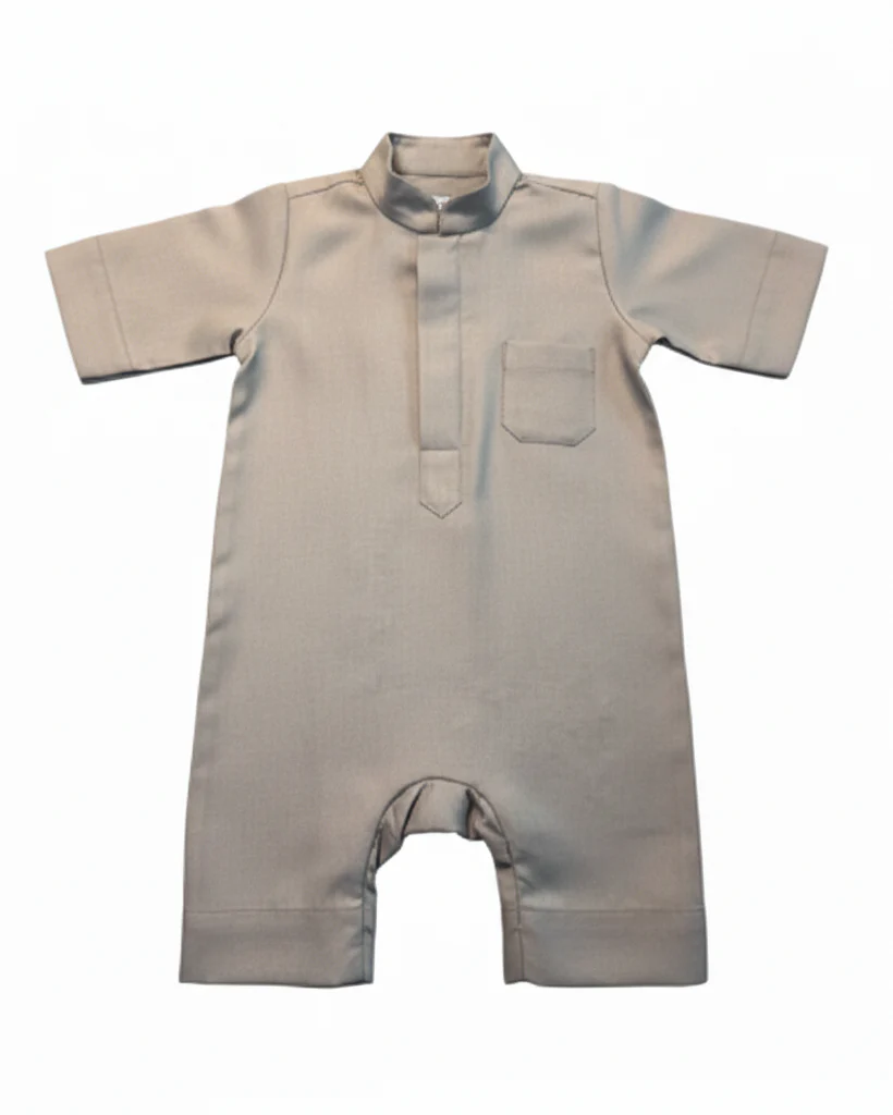 Light Brown Thoub Onesie