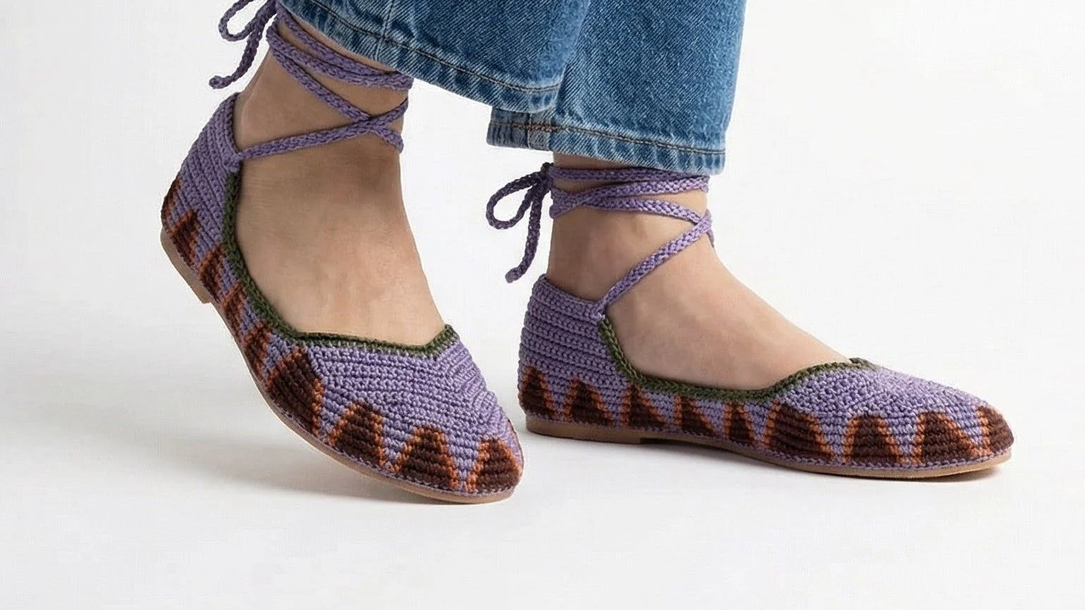 Lilac & Brown Ballerina - Image 3